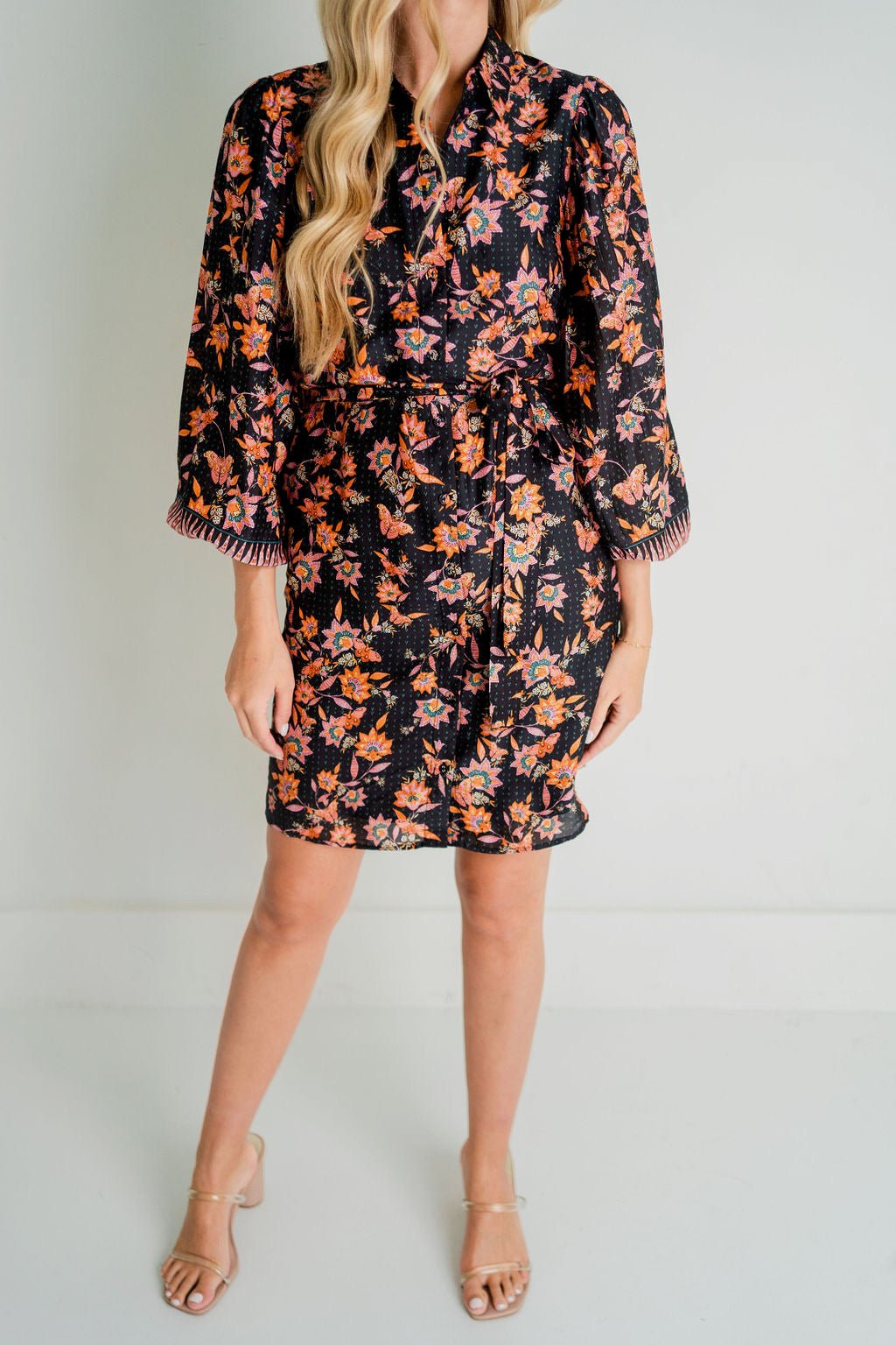 Folk Art Fleur Austin Dress - Amor Lafayette