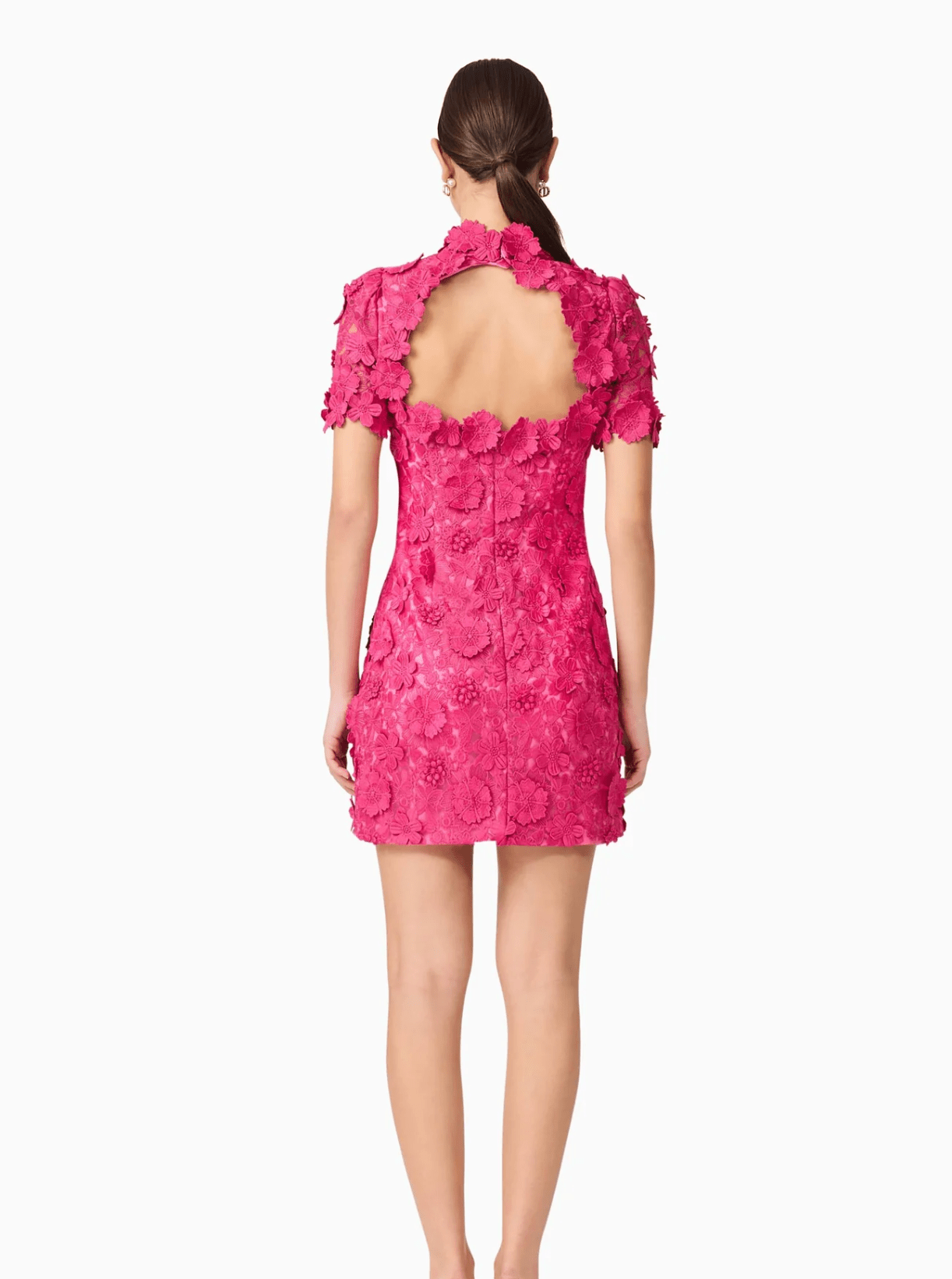 Fuchsia Claudia Mini Dress - Amor Lafayette