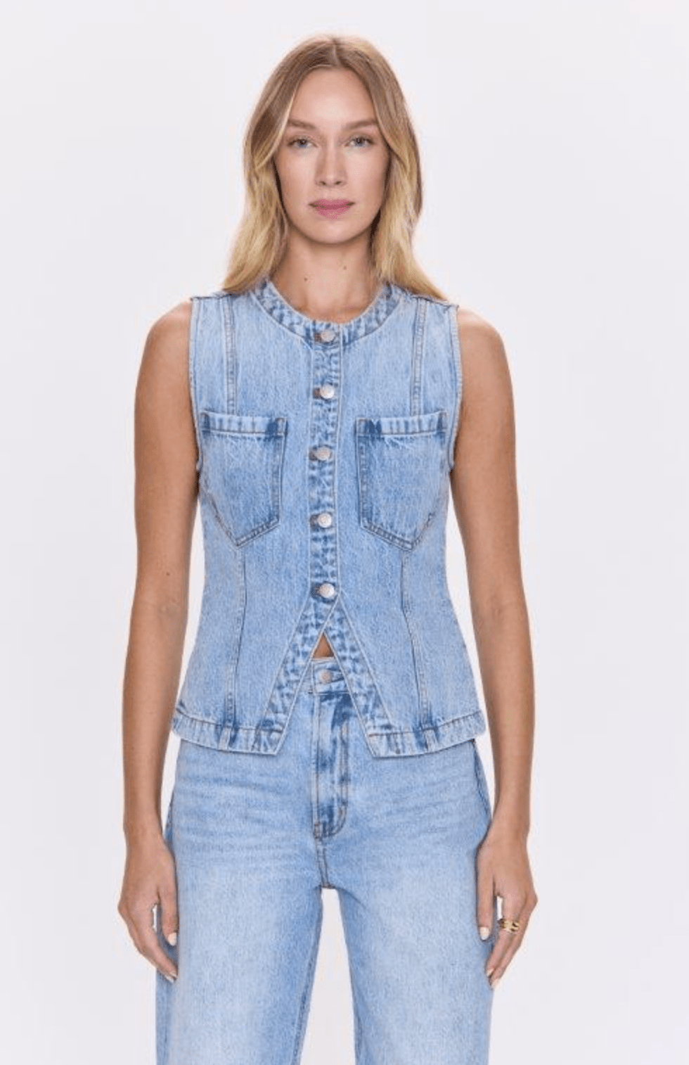 Gaze Gia Fitted Vest - Amor Lafayette