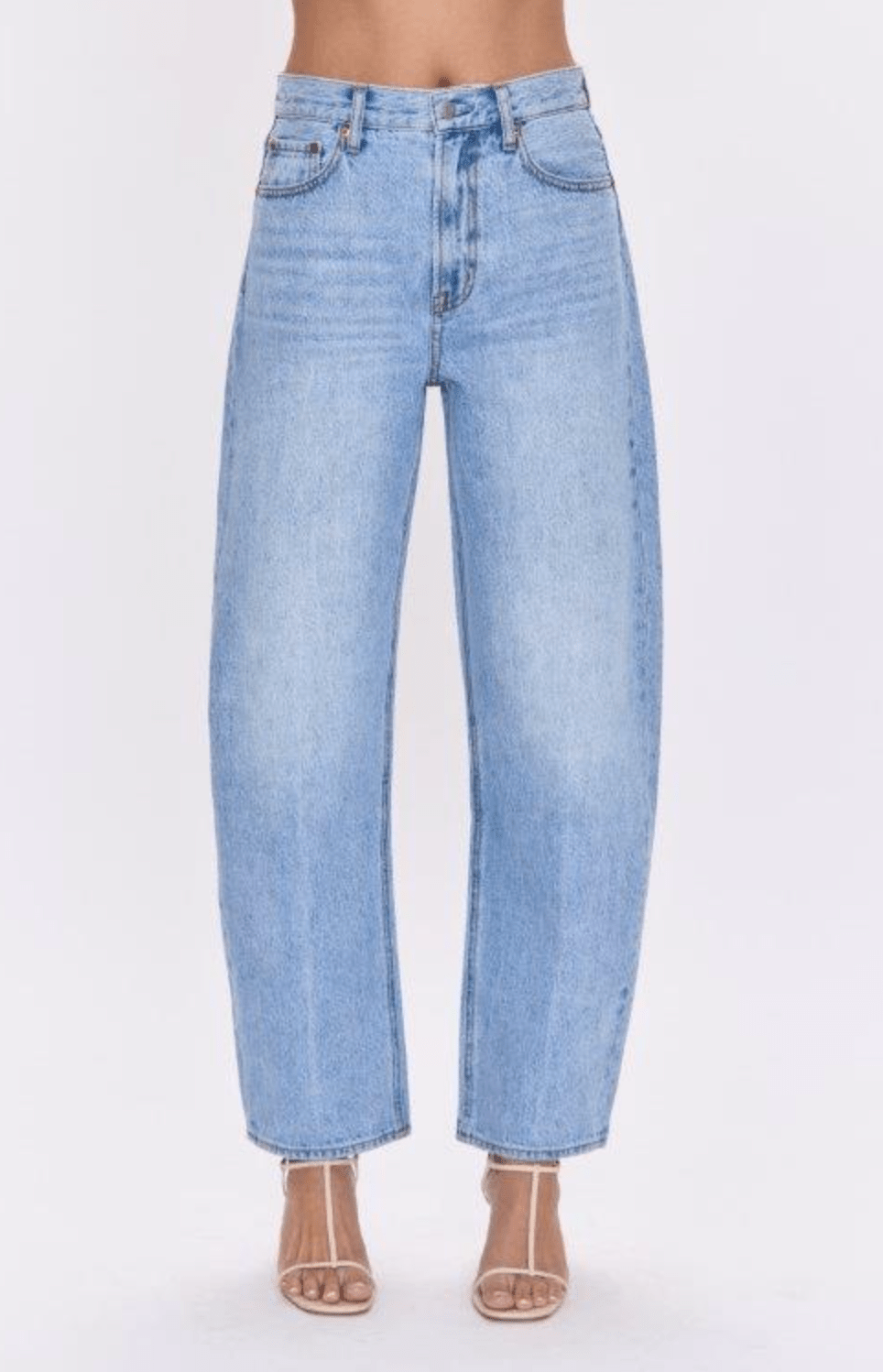 Gaze High Rise Wes Barrel Jean - Amor Lafayette