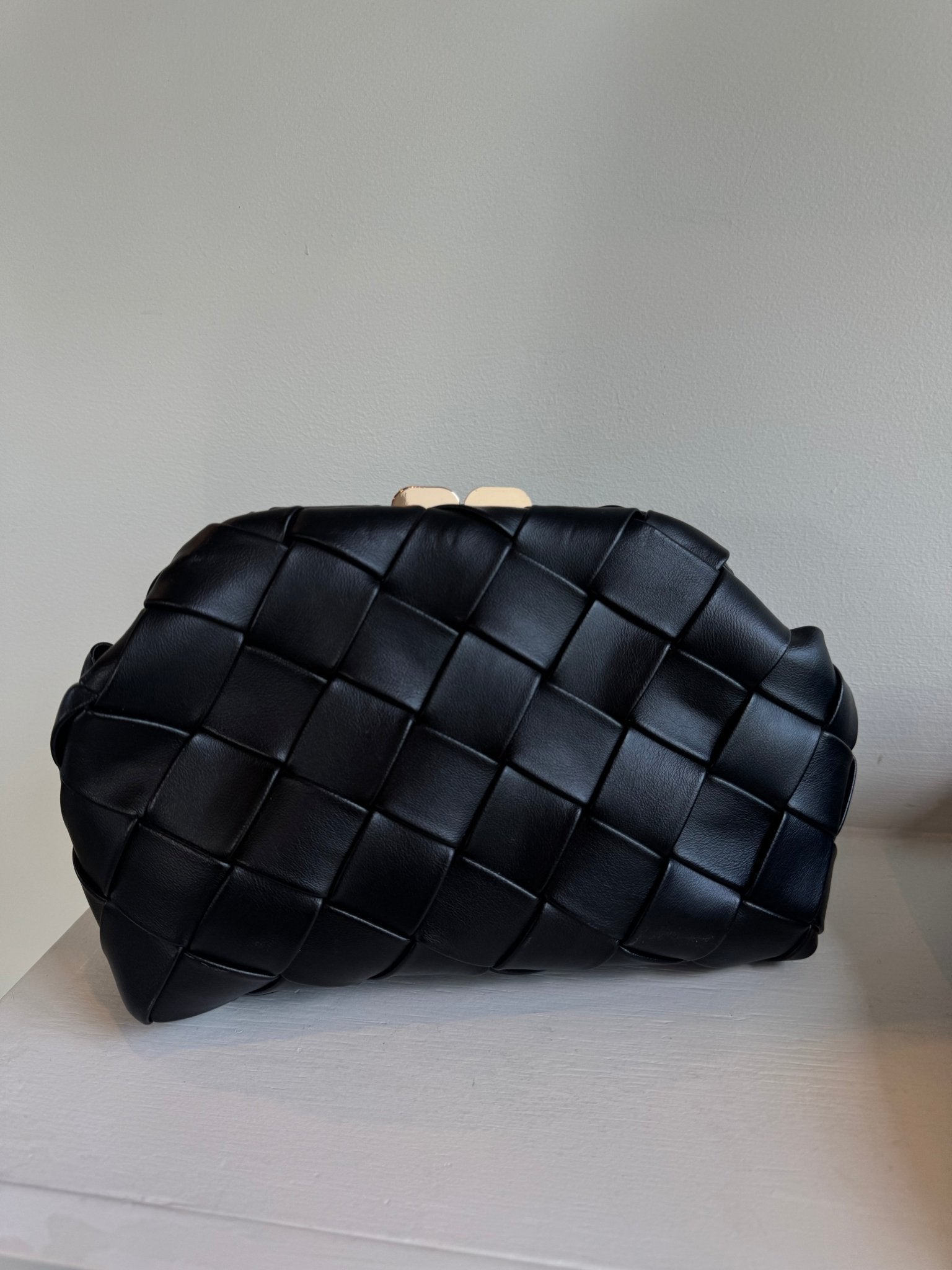 Gianna Woven Clutch Bag - Amor Lafayette