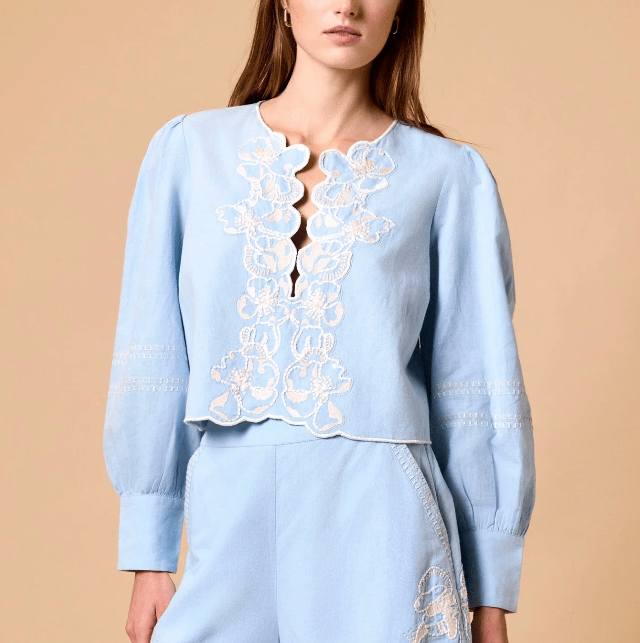 Glacier Lake Manon Blouse - Amor Lafayette