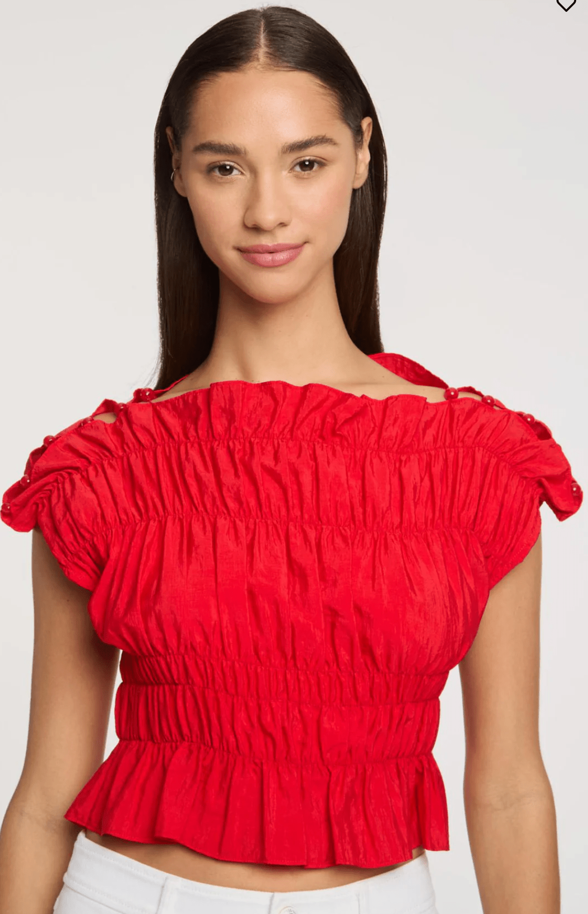 Goji Berry Evalina Top - Amor Lafayette