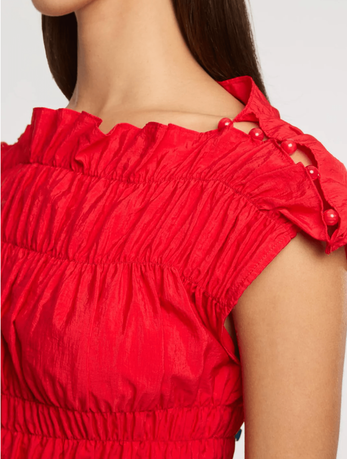 Goji Berry Evalina Top - Amor Lafayette