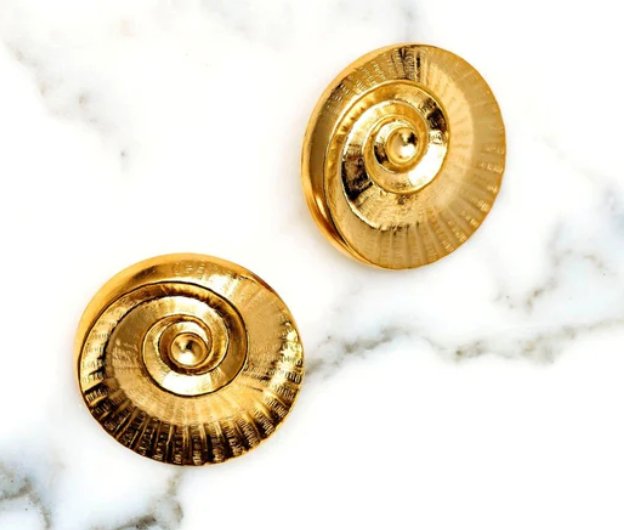 Gold Ainsley Earrings - Amor Lafayette