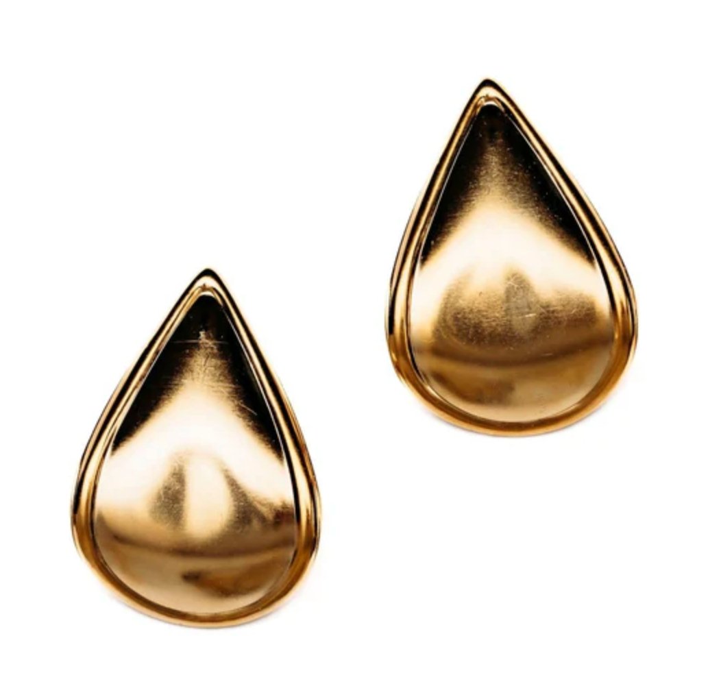 Gold Archie Earrings - Amor Lafayette