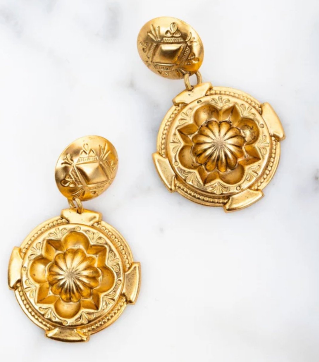 Gold Ariella Earrings - Amor Lafayette