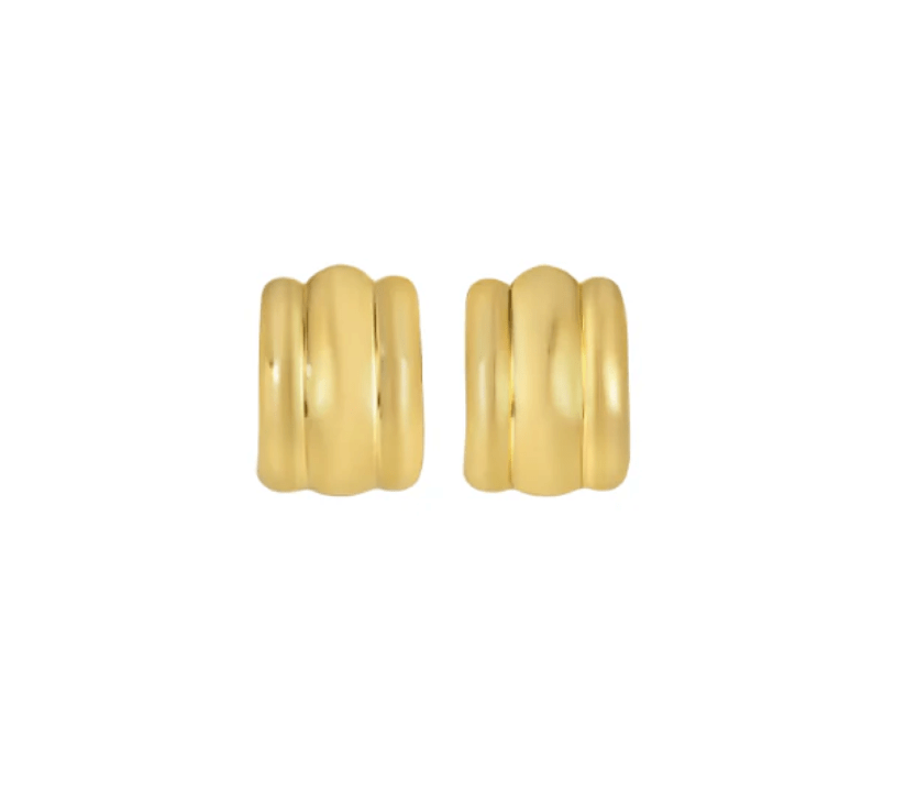 Gold Crush Earrings - Amor Lafayette