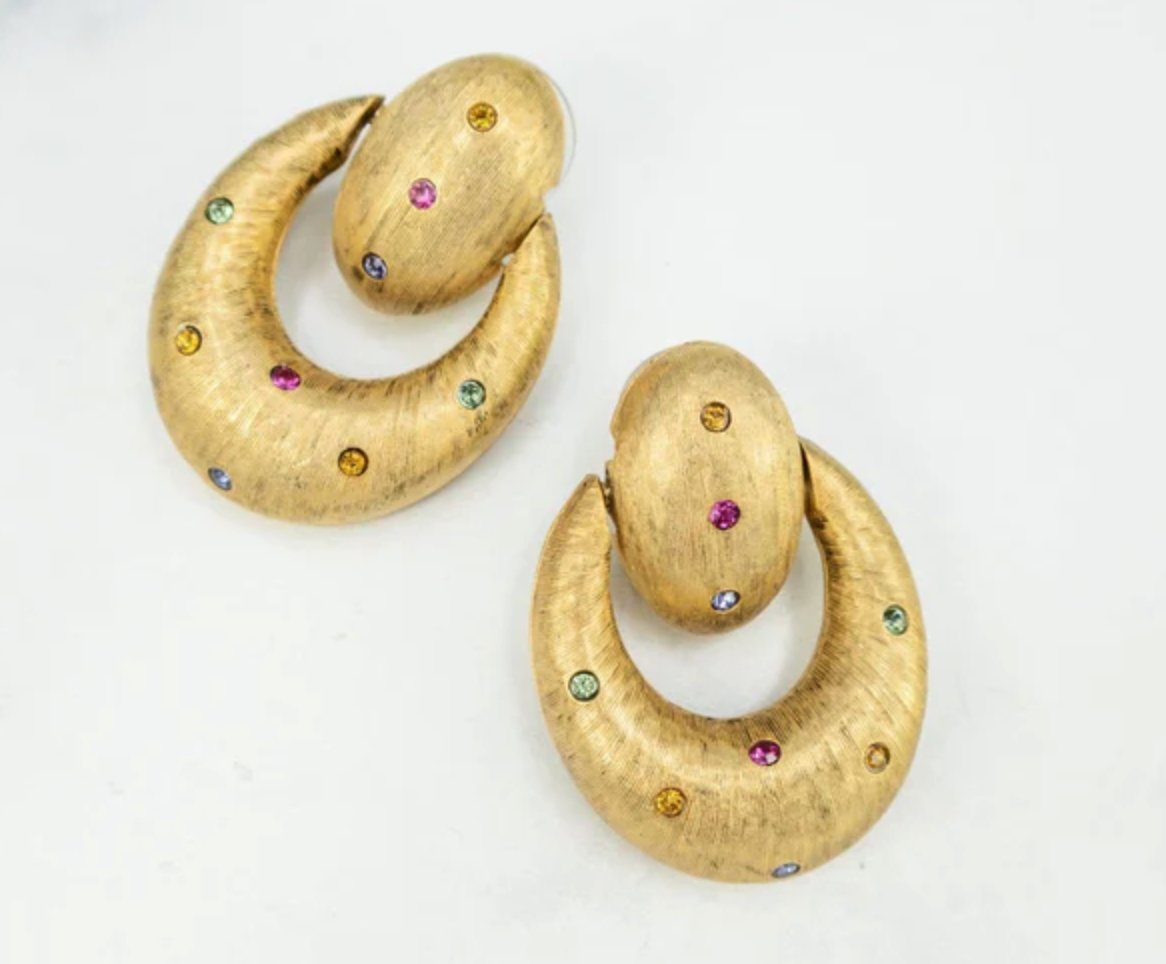 Gold Deasia Earrings - Amor Lafayette