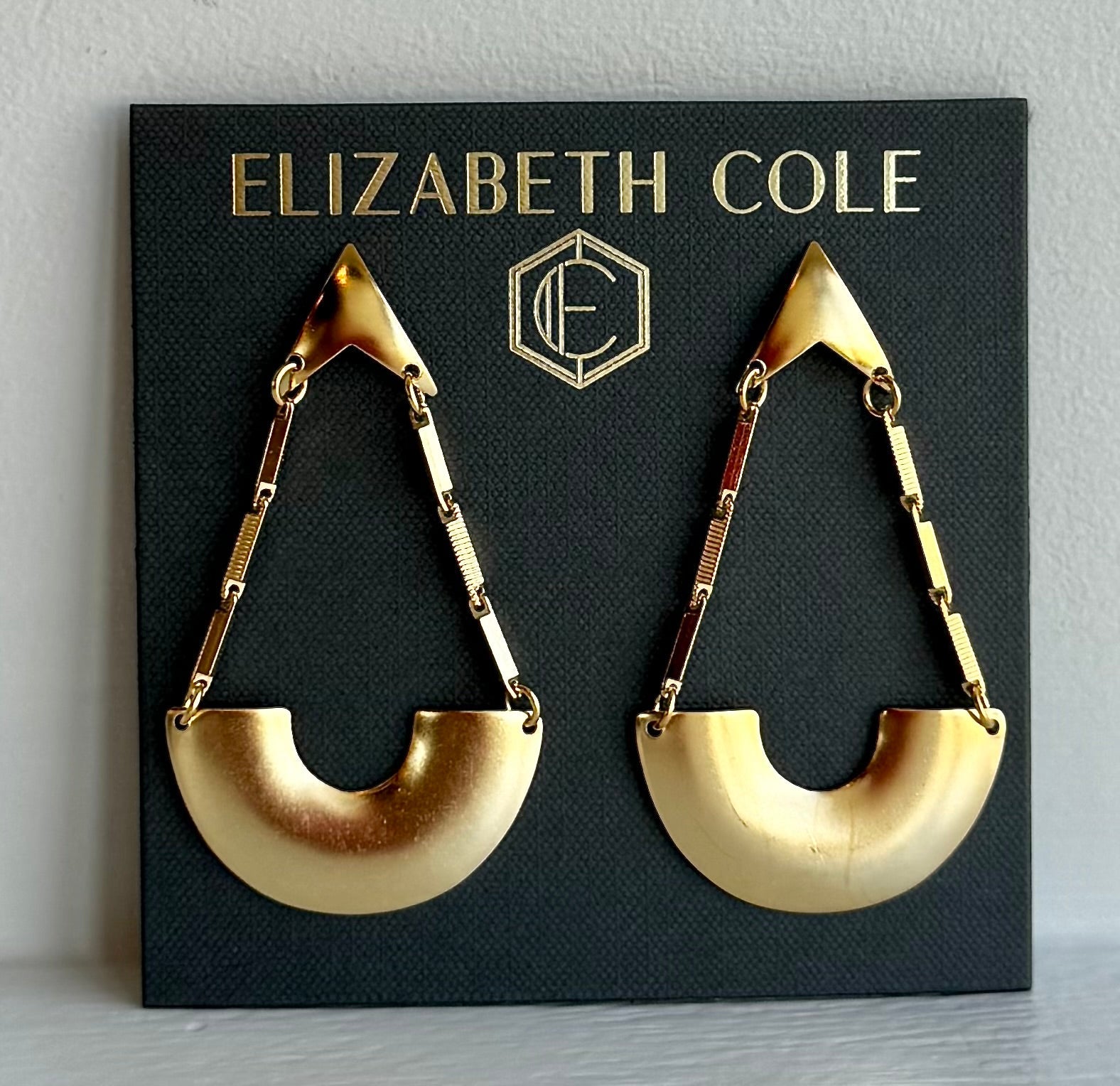 Gold Delma Earrings - Amor Lafayette