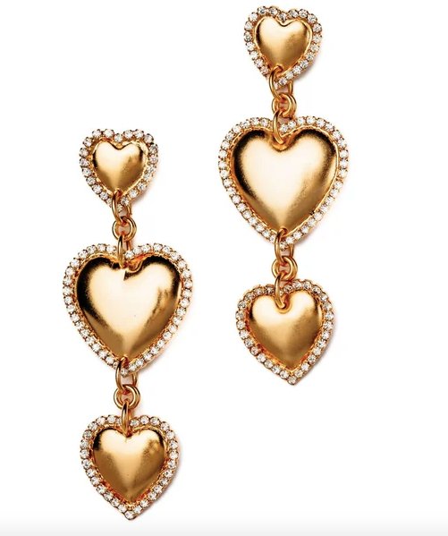 Gold Eunice Earrings - Amor Lafayette