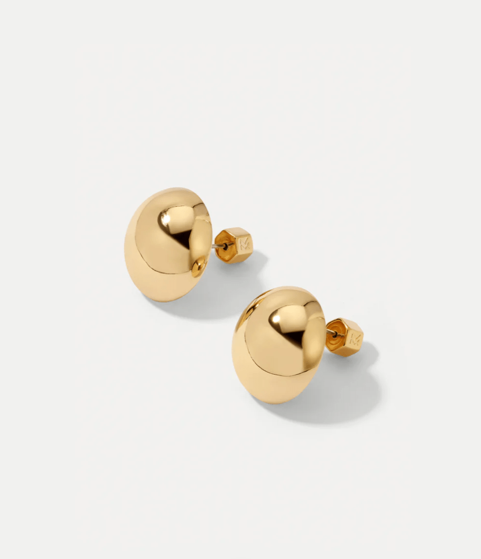 Gold Marilyn Earrings - Amor Lafayette