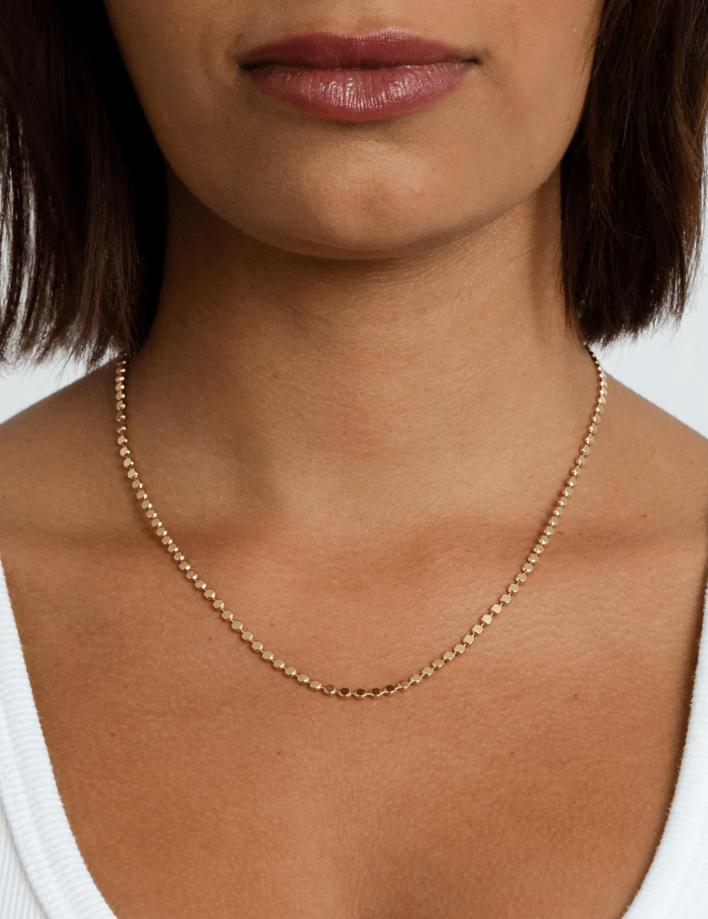 Gold Paisley Necklace - Amor Lafayette