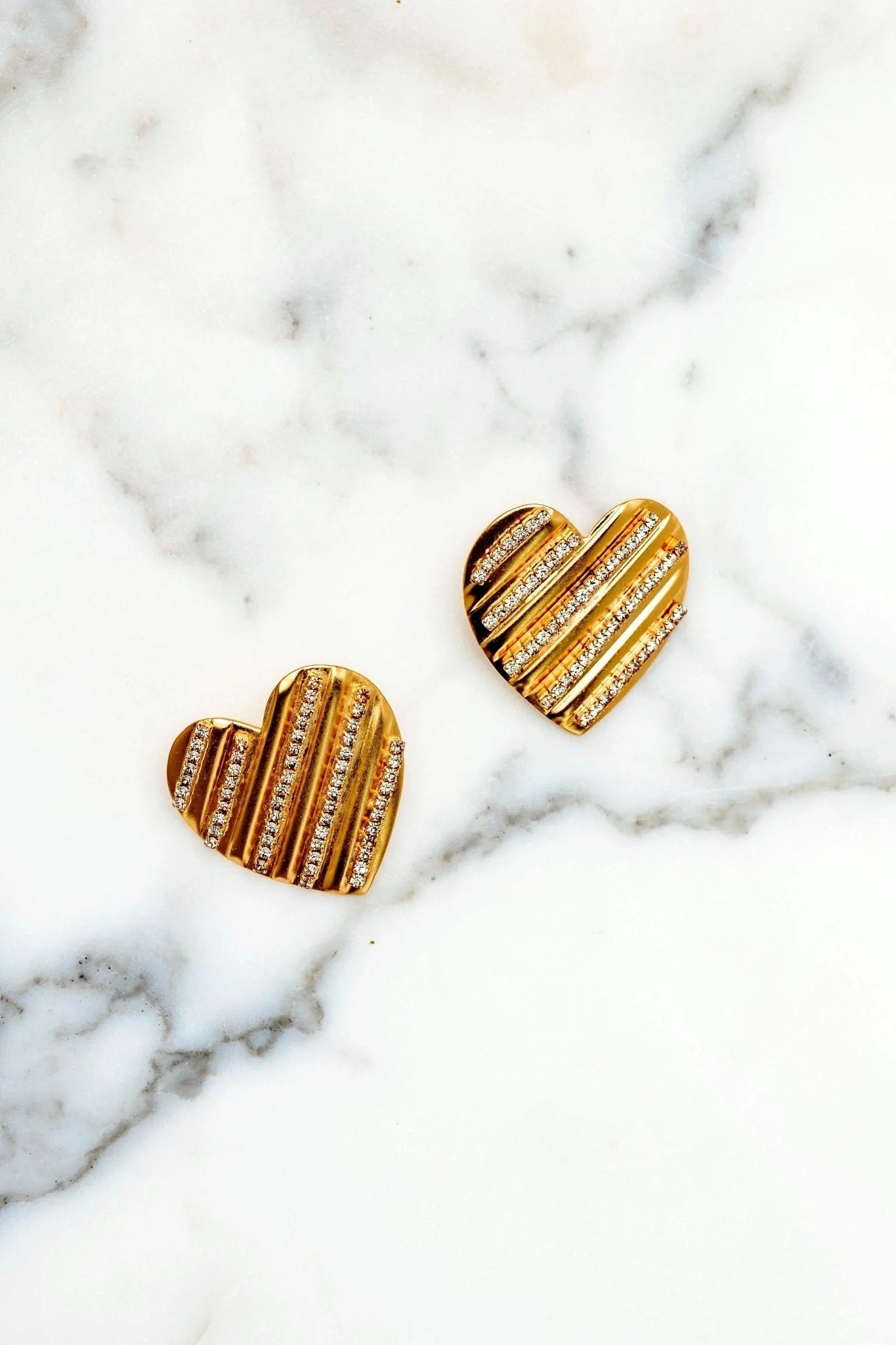 Gold Renee Earrings - Amor Lafayette