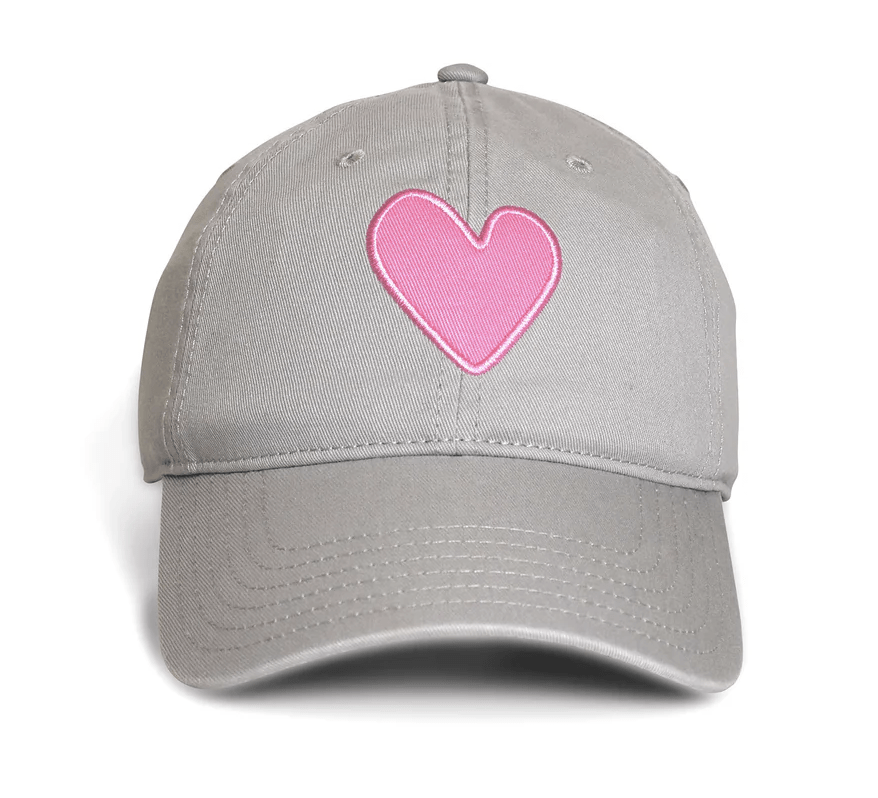 Gray Imperfect Heart Hat - Amor Lafayette