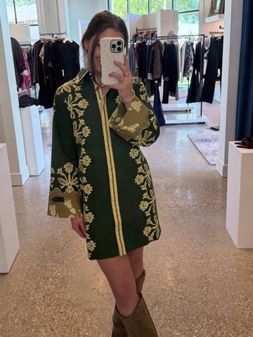 Green Punch Avery Dress - Amor Lafayette