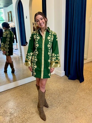 Green Punch Avery Dress - Amor Lafayette