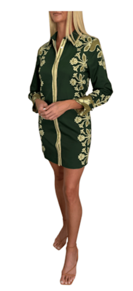 Green Punch Avery Dress - Amor Lafayette