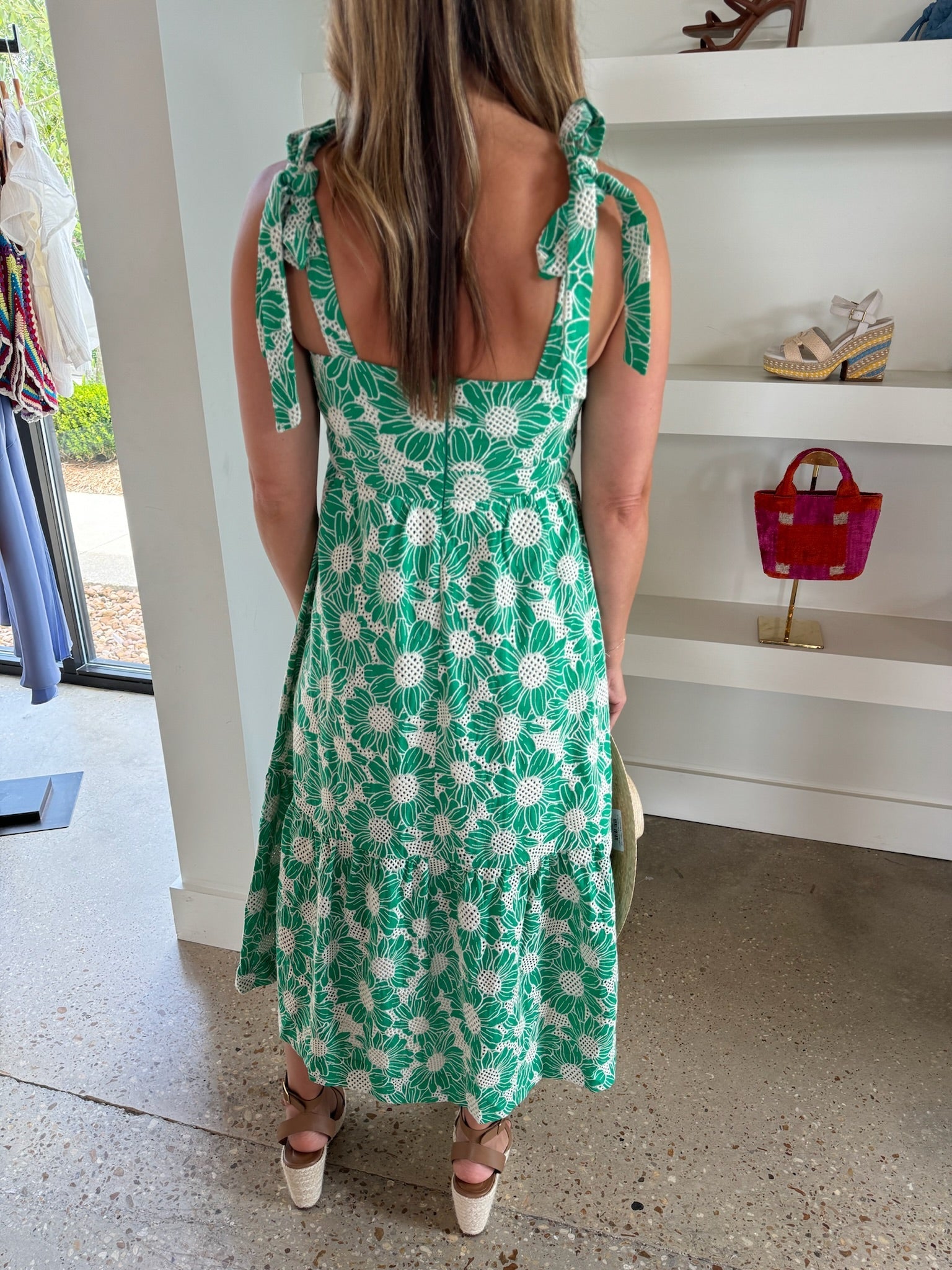 Green Zenith Maxi Dress - Amor Lafayette