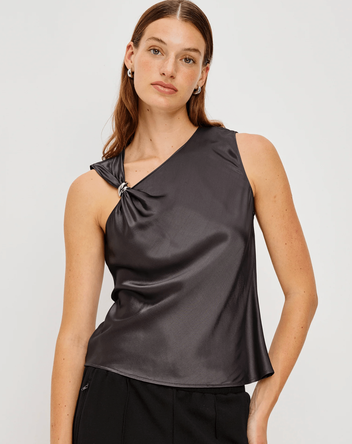 Gunmetal Karley Top - Amor Lafayette