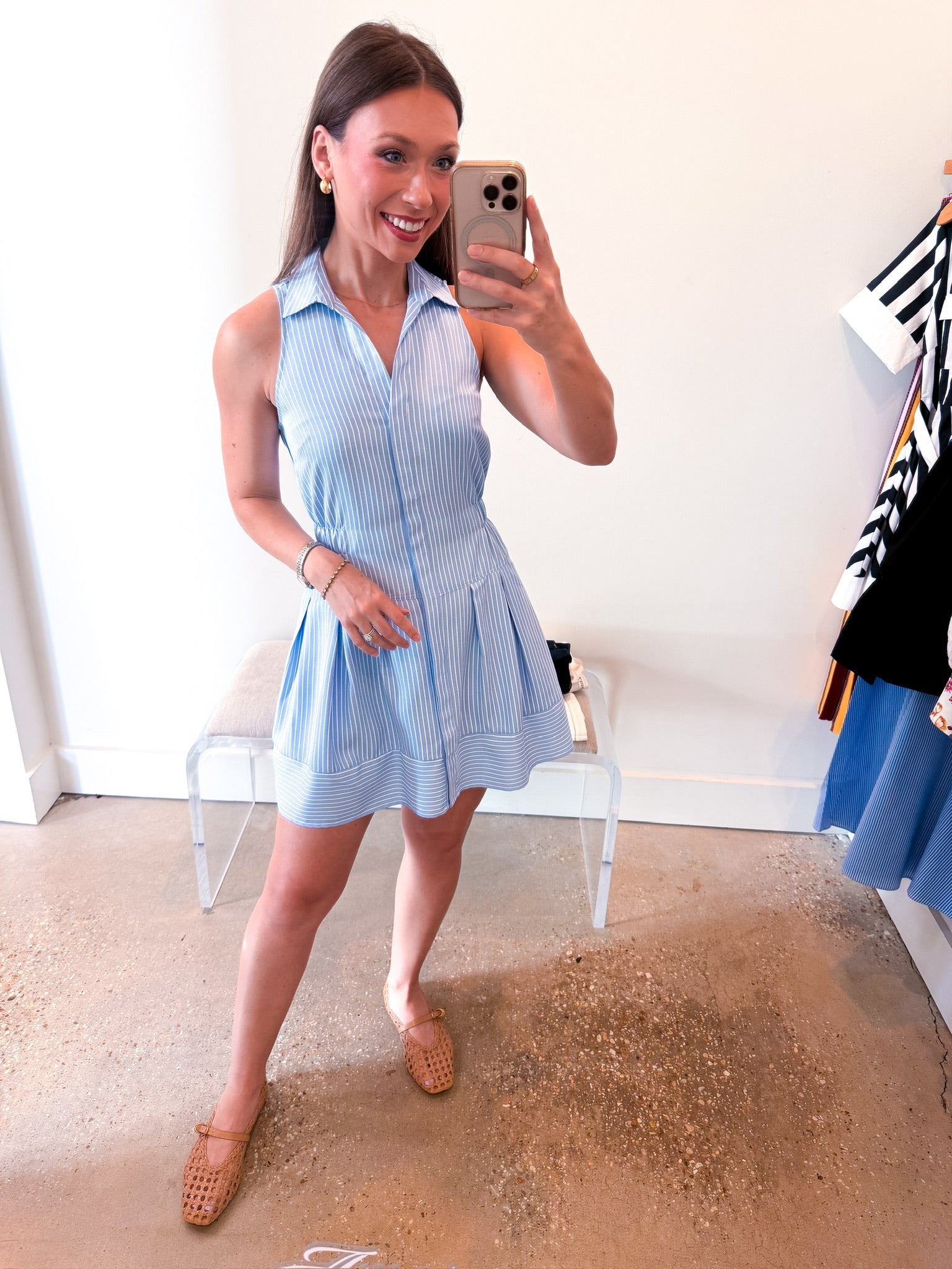Harbor Stripe Paddock Dress - Amor Lafayette