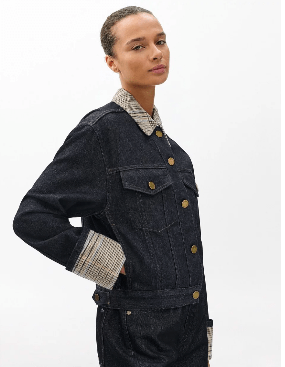 Harriet Denim Trucker Jacket - Amor Lafayette