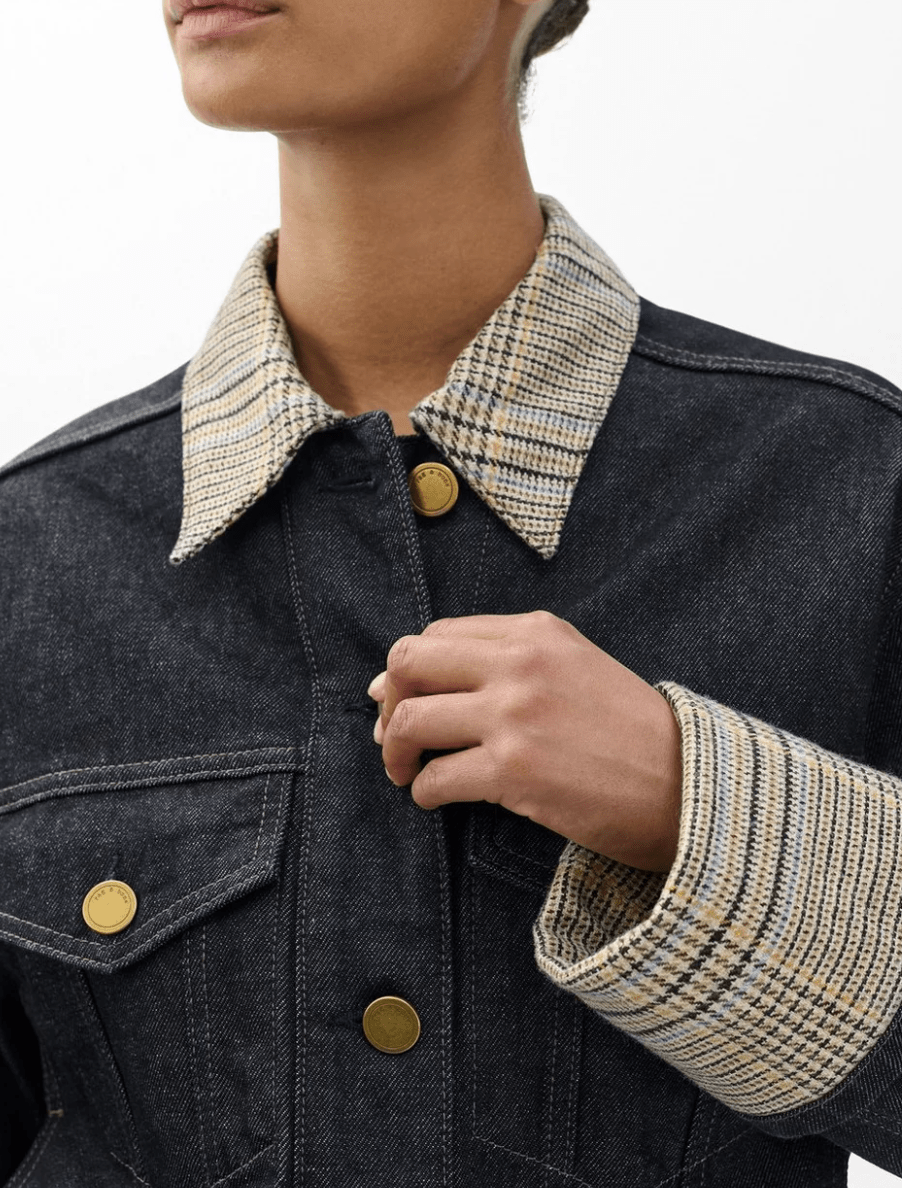 Harriet Denim Trucker Jacket - Amor Lafayette