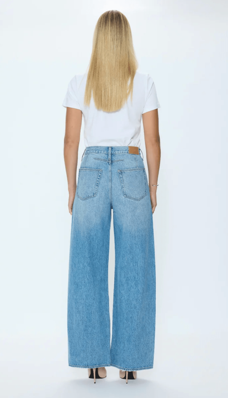 Hazy Sydney High Rise Bowed Wide - Amor Lafayette