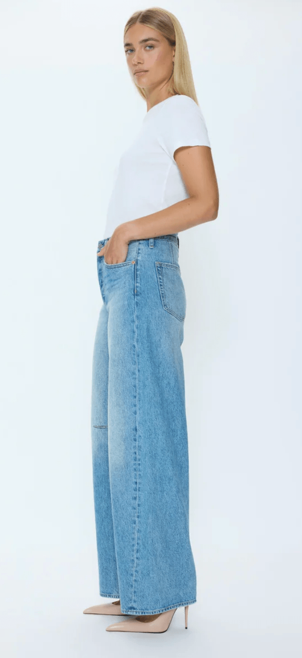 Hazy Sydney High Rise Bowed Wide - Amor Lafayette