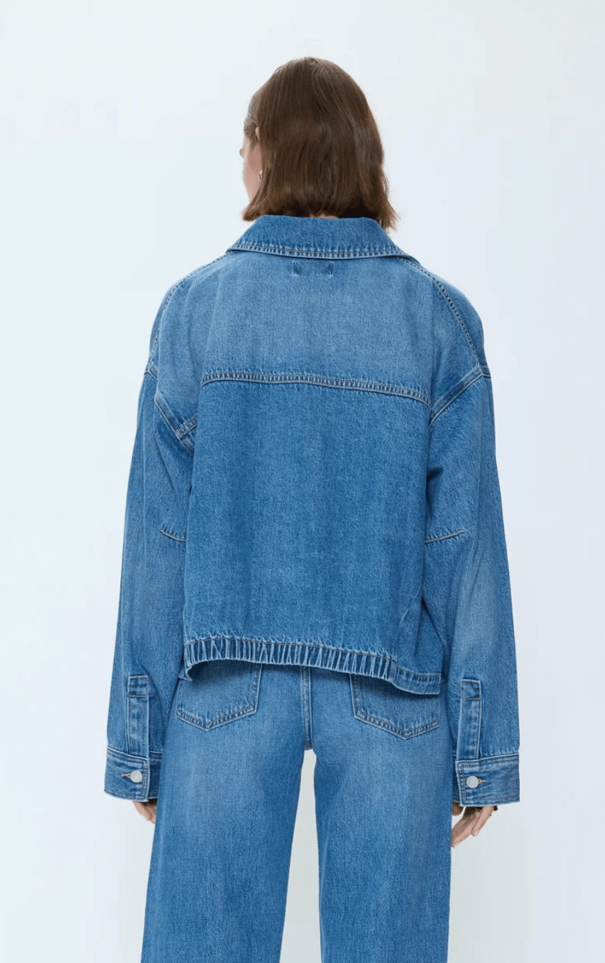Heartfelt Bibi Blouson Trucker Jacket - Amor Lafayette
