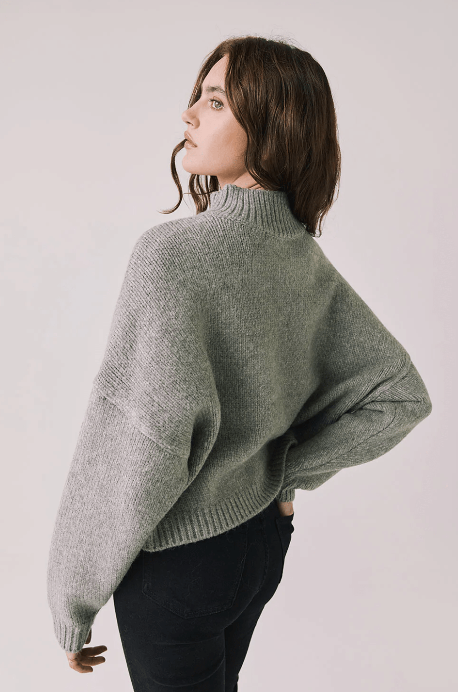 Heather Grey Frankie Pullover - Amor Lafayette