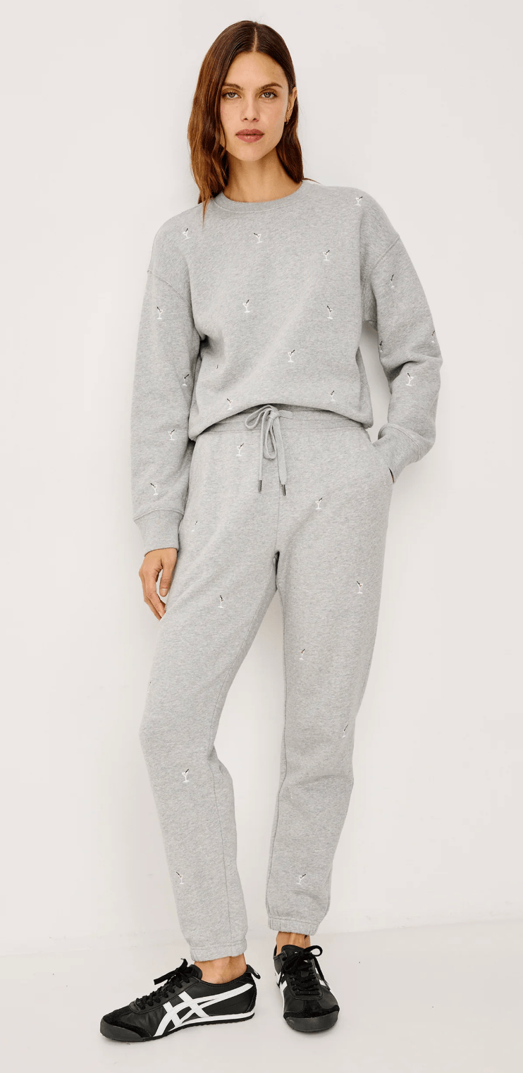 Heather Grey Martini Kingston Pants - Amor Lafayette