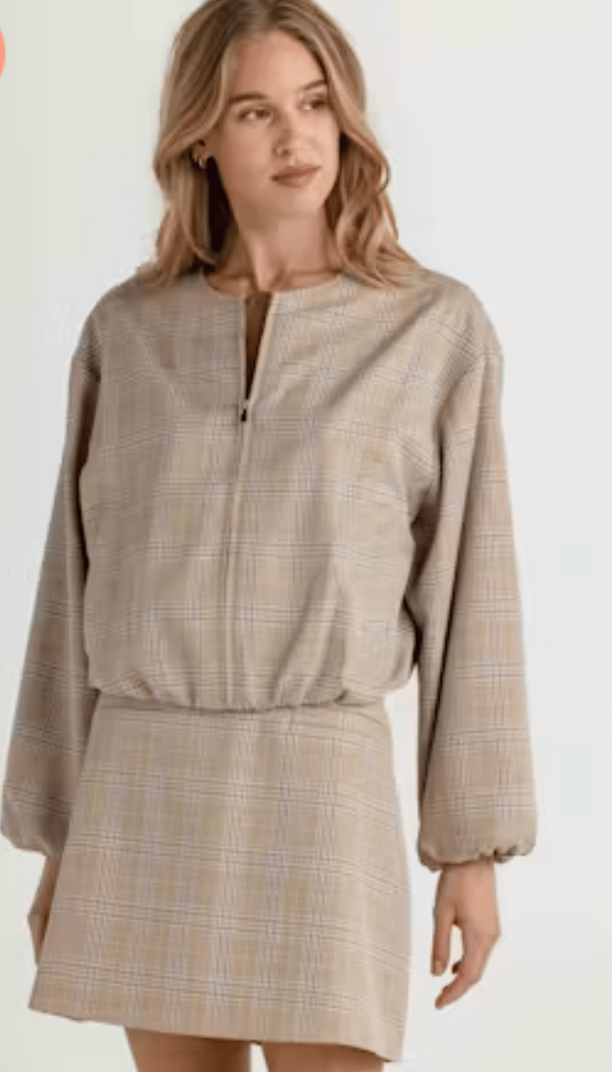 Heather Plaid IRIS JACKET - Amor Lafayette