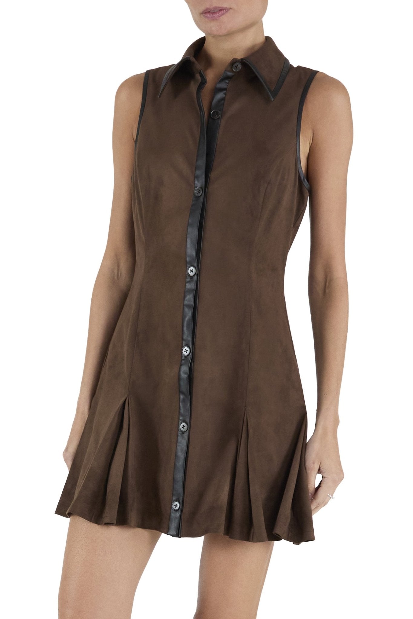 Heritage Brown STELLA DRESS - Amor Lafayette
