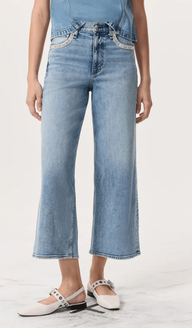 High Rise Andi Wide Leg Jean - Amor Lafayette