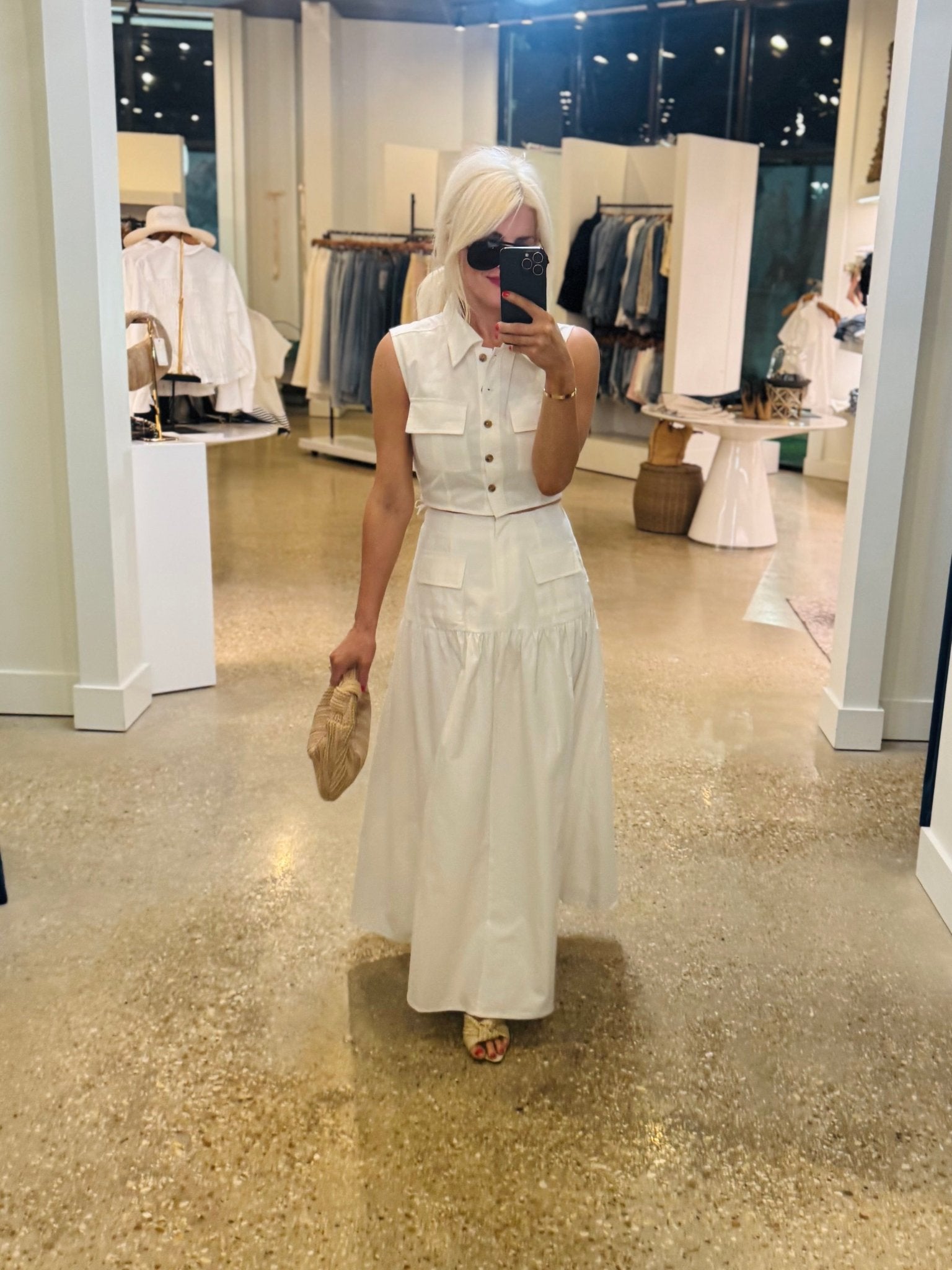 Holly High Waisted Maxi Skirt - Amor Lafayette