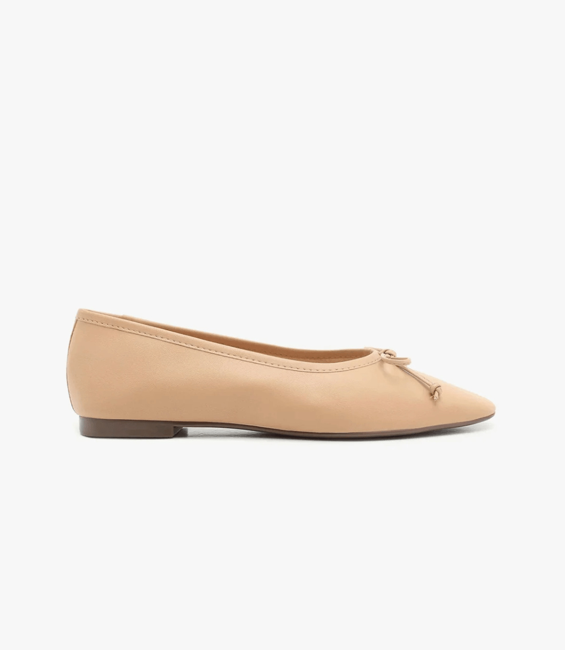 Honey Beige Arissa Flat - Amor Lafayette