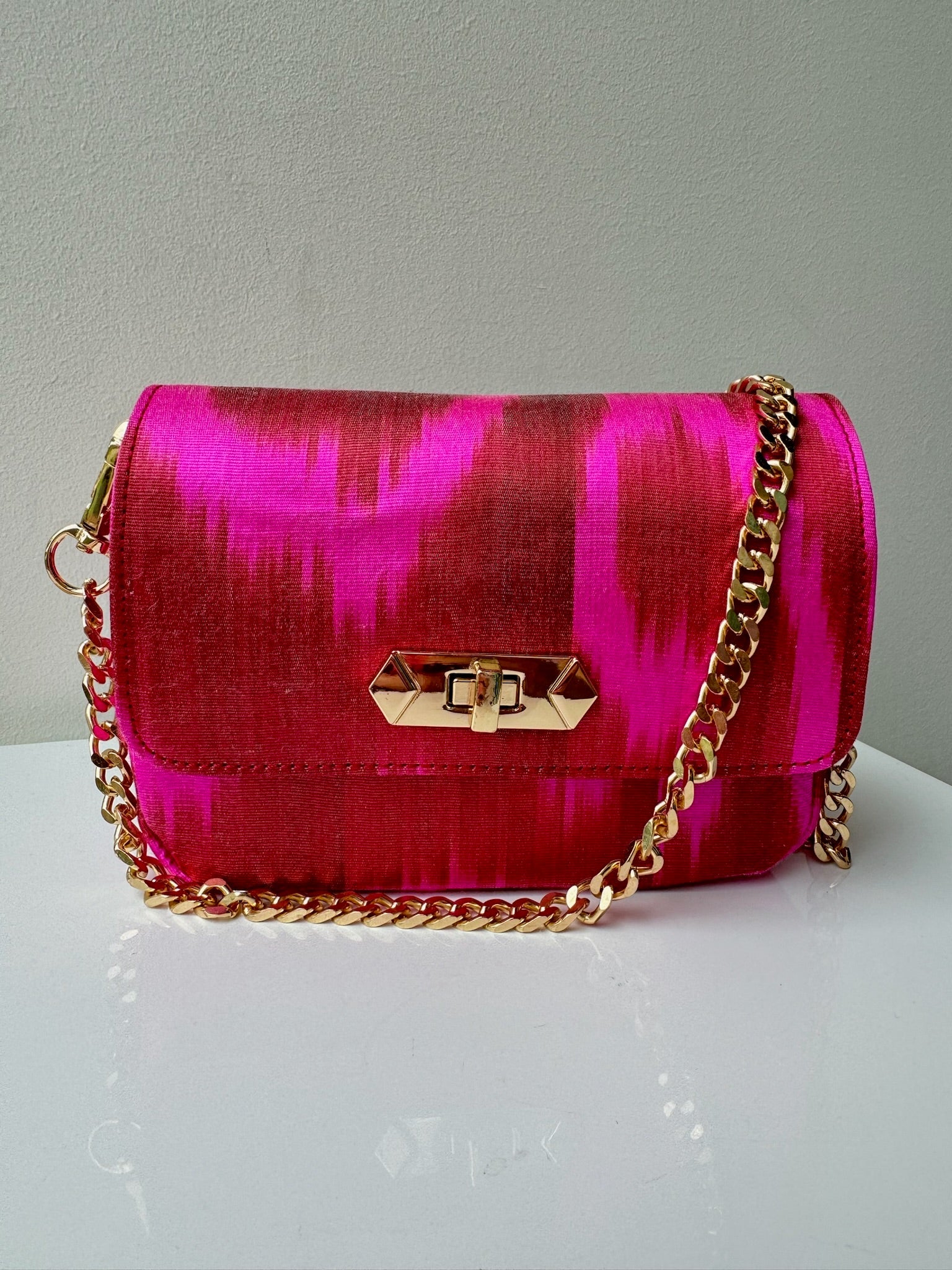 Hot Pink/Red Kimmie Bag - Amor Lafayette