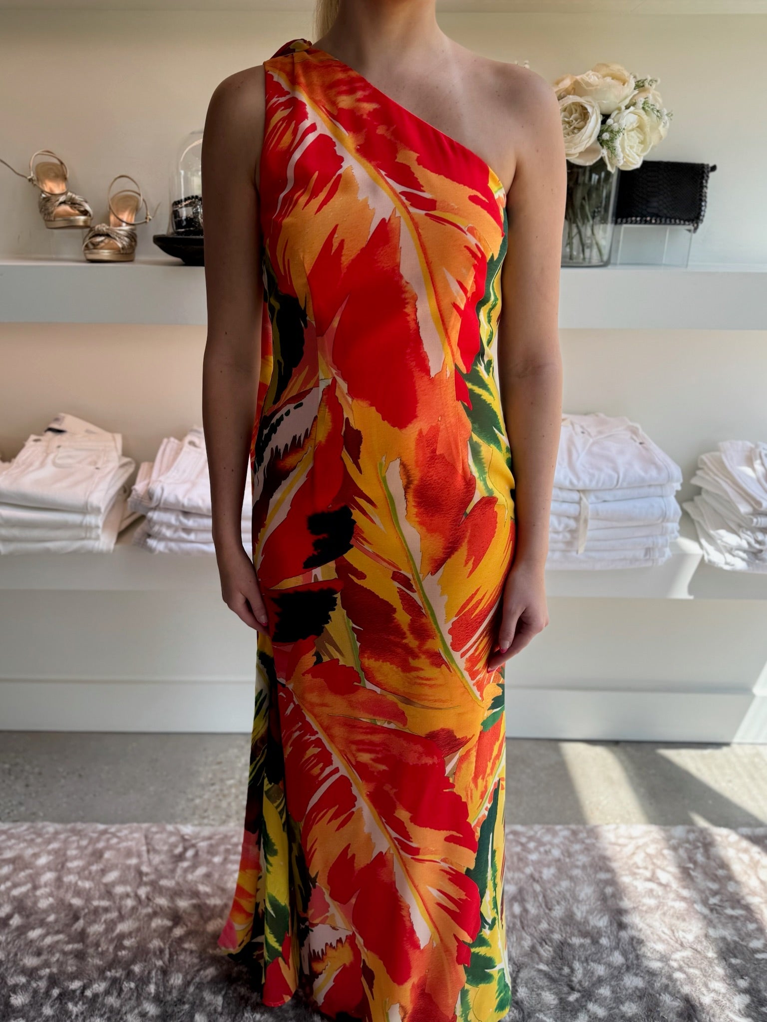 Hothouse Tropical Sharita Dress - Amor Lafayette