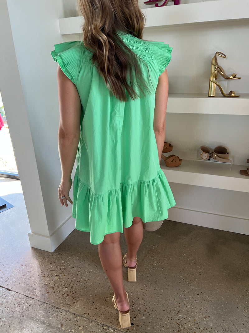 Kiwi Poppy Dress
