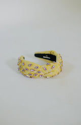 Gold/ Purple Gameday Headband