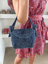 Classic Blue Tenely Hand Bag