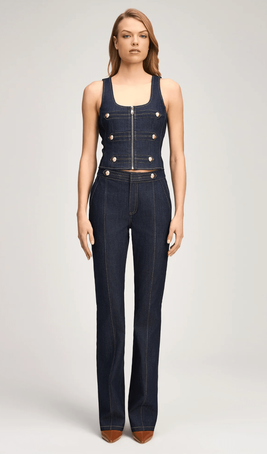 Indigo Abbot Jeans - Amor Lafayette