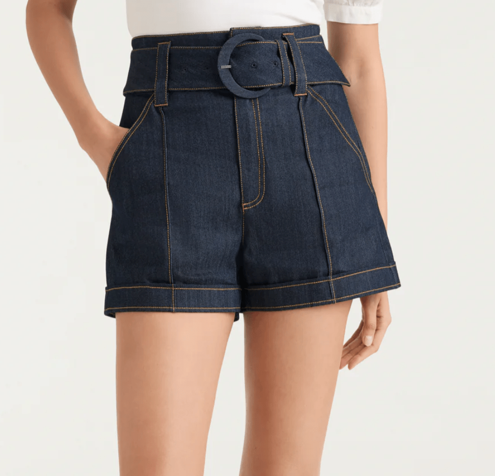 Indigo Denim Aldi Short - Amor Lafayette