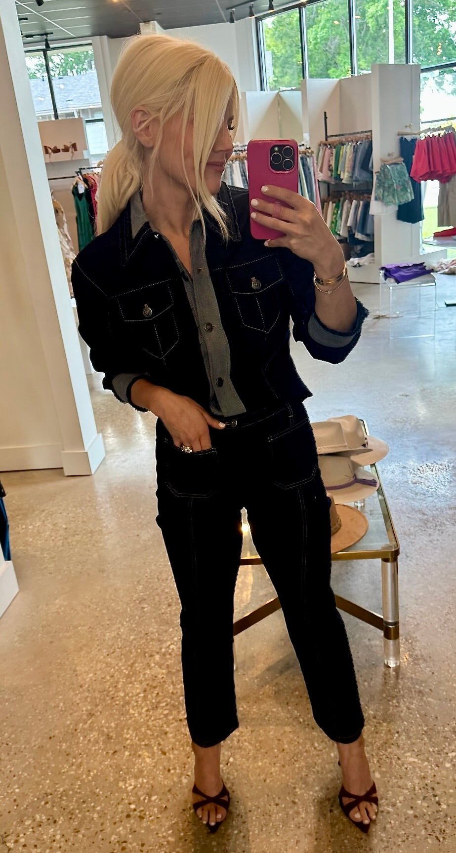 Indigo Dorothea Pant - Amor Lafayette