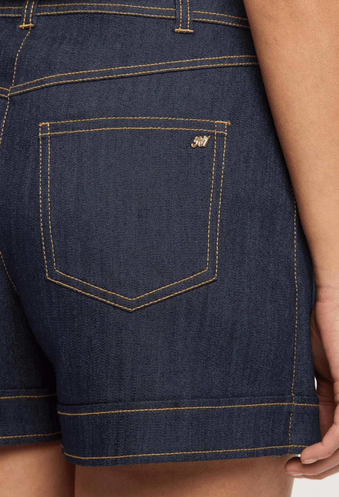 Indigo LARSA JEAN SKORT - Amor Lafayette