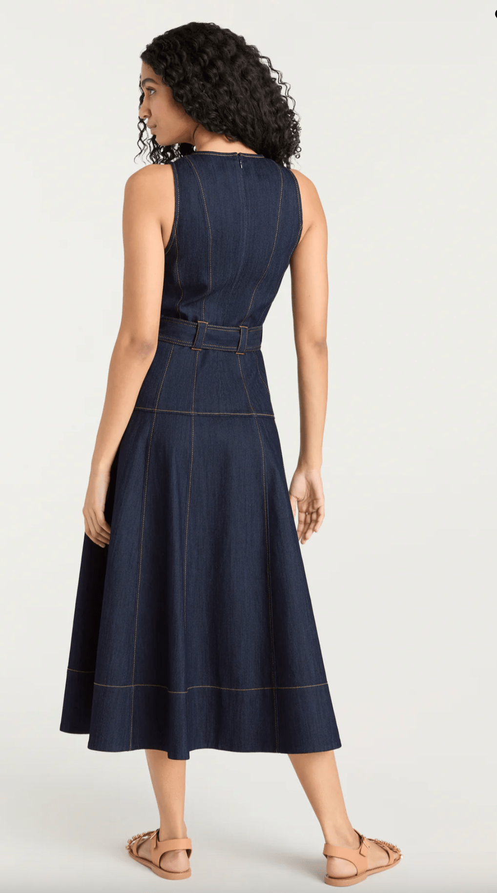 Indigo Margaret Dress - Amor Lafayette