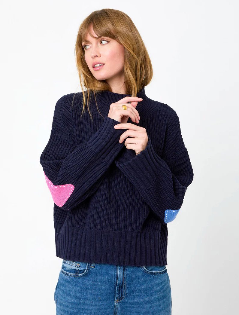 Indigo Marlowe Zero Waste Sweater - Amor Lafayette