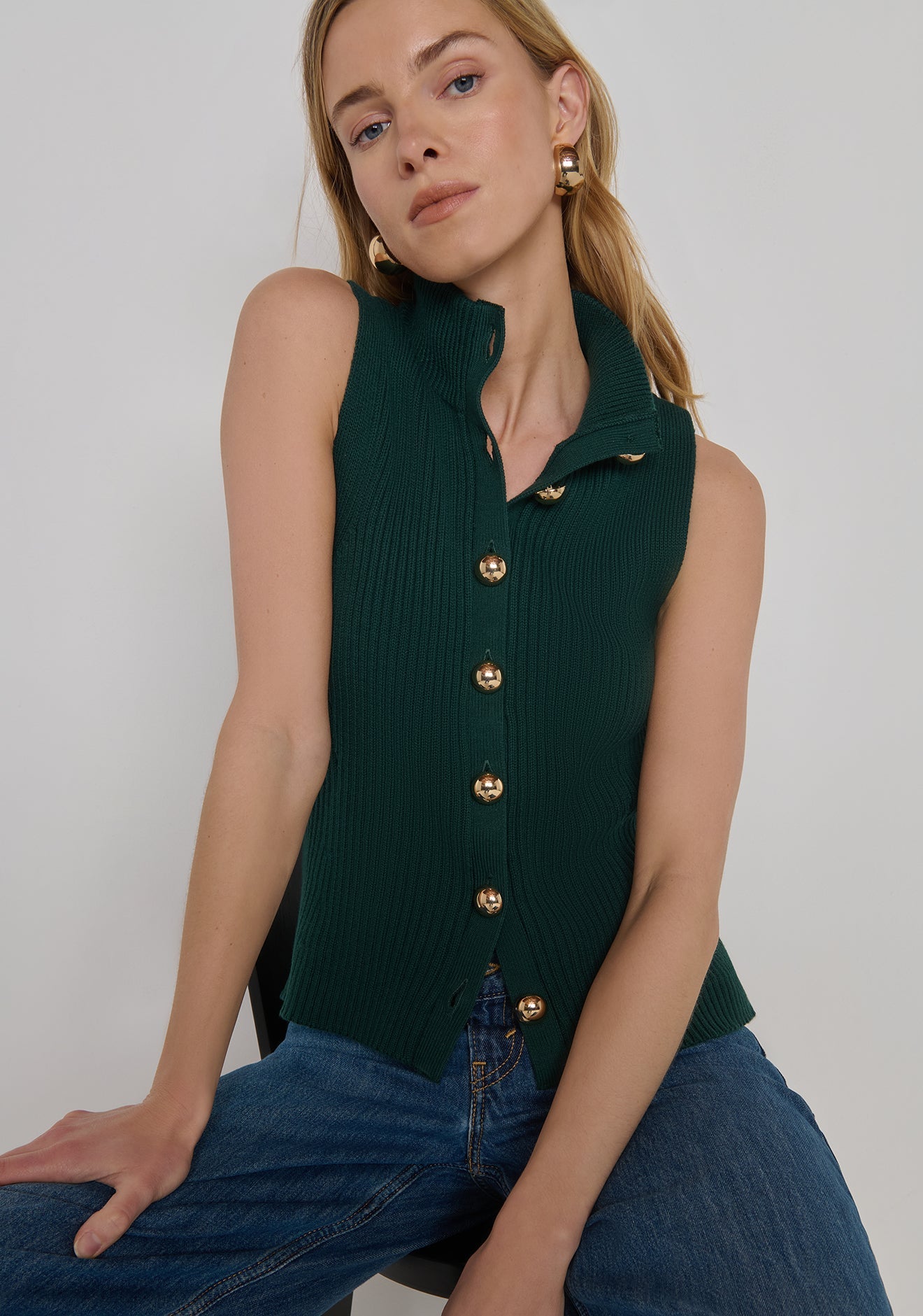 Ira Sweater Vest - Amor Lafayette