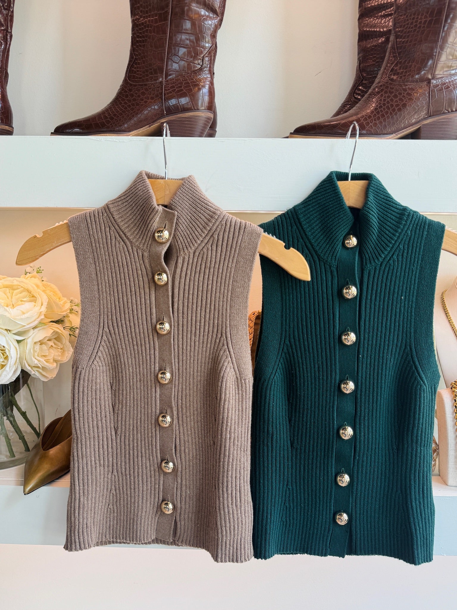 Ira Sweater Vest - Amor Lafayette
